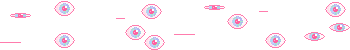 blinking eyes